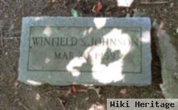 Winfield S Johnson