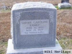Sarah Caroline Ramey