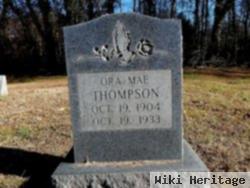 Ora Mae Currie Thompson