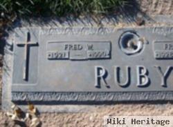 Fred W Ruby