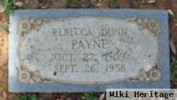 Rebecca Eugenia Dunn Payne