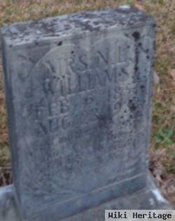 Mrs Nancy Louisa "n.l." Walker Williams