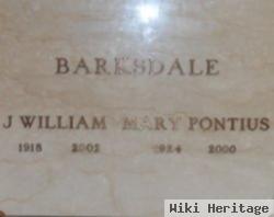 Mary P Barksdale