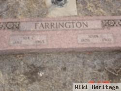 Ida Cora Luttrell Farrington