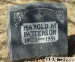 Harold M Patterson