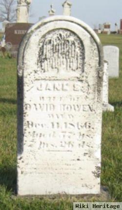 Jane S Carswell Bowen