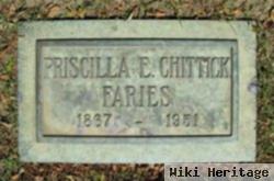 Priscilla Ellen Chittick Faries