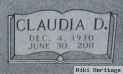 Claudia D. House