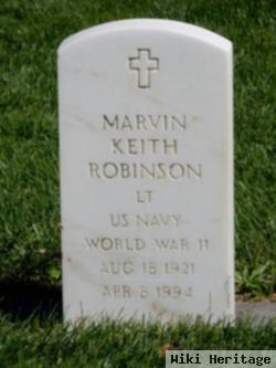 Lt Marvin Keith Robinson