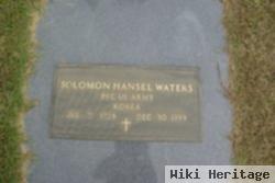 Solomon Hansel Waters