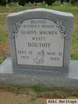 Gladys Mauren Wyatt Douthit