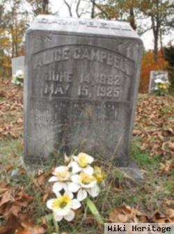 Mary Alice "allie" Mcdowell Campbell