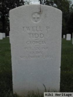 Pvt Ewell P Tidd