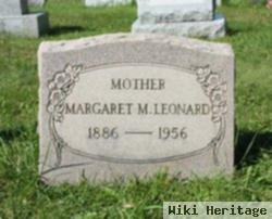 Margaret M Leonard