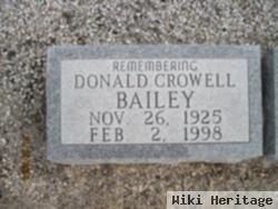 Donald Crowell Bailey