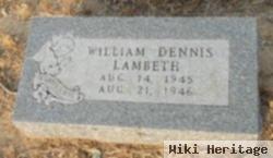 William Dennis Lambeth