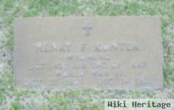 Sgt Henry F Konter