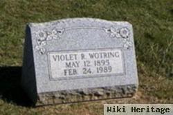 Violet R. Kipp Wotring