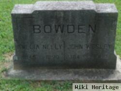 Amelia E. Nelly Lewis Bowden