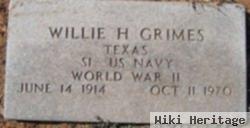 Willie Henry Grimes