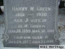 Harrison Webster "harry" Green