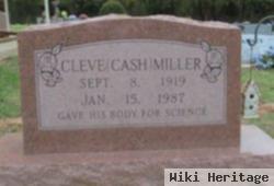 Cleve "cash" Miller