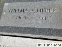 Thelma E Anderson Hebert