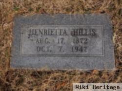 Henrietta Eliza "hetty" Davis Hillis