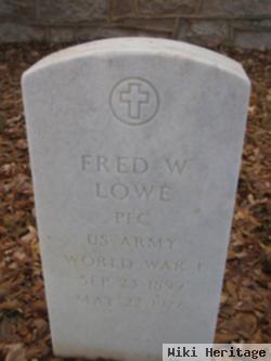 Fred William Lowe