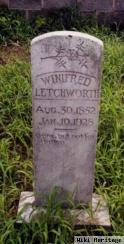 Winnifred Mitchell Letchworth