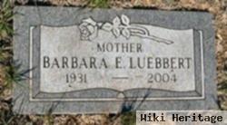 Barbara E Sonderman Luebbert