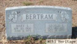 Mary L Vegher Bertram