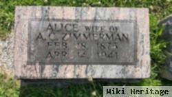 Alice Munn Zimmerman