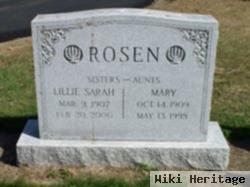 Mary Rosen