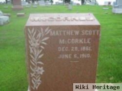 Matthew Scott Mccorkle