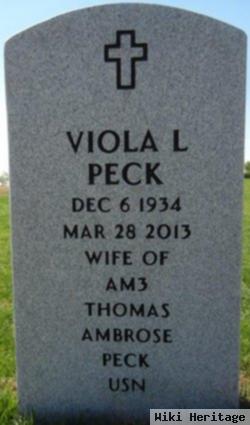 Viola Louise Peck