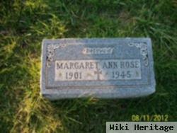 Margaret Ann Rose