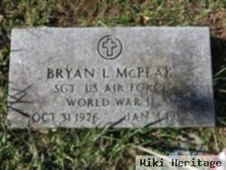 Bryan L Mcpeak