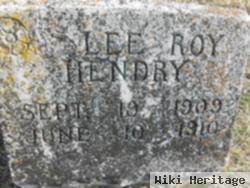 Lee Roy Hendry