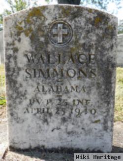 Pvt Wallace Simmons