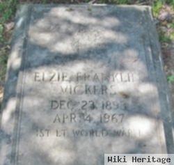 Elzie Franklin Vickers