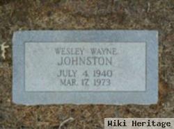 Wesley Wayne Johnston