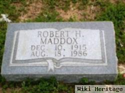 Robert H Maddox