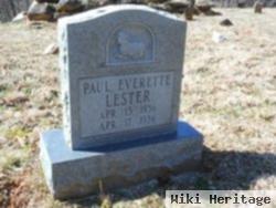 Paul Everette Lester