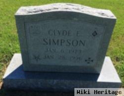 Clyde Edwin Simpson