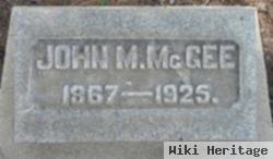 John M. Mcgee