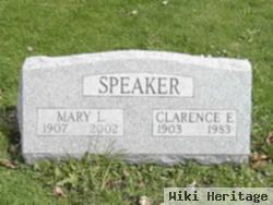 Clarence Earl Speaker