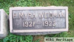 H. Myra Weidman