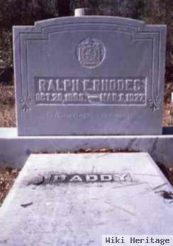 Ralph Eugene Rhodes, Sr