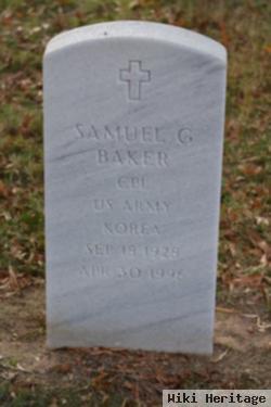 Samuel G Baker